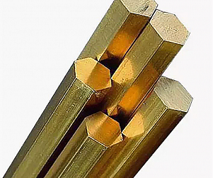 Латунный шестигранник ЛС59-1